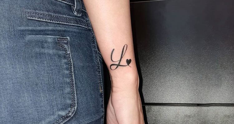 48 Unique Initial Tattoos For Wrist  Tattoo Designs  TattoosBagcom