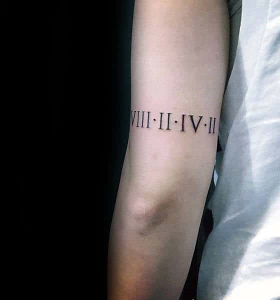 60 Best Roman Numerals Tattoo Designs Top Ideas 21 60 Best Roman Numerals Tattoo Designs Top Ideas 21
