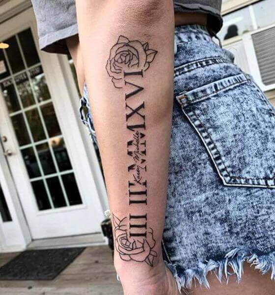 85 examples of the beautiful and meaningful roman numeral tattoo