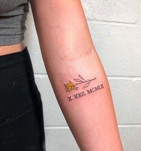 60 Best Roman Numerals Tattoo Designs [Top Ideas 2021]
