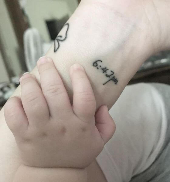 100 Best Mom Tattoos For Son  Daughter 2023 Mother Quotes  Designs