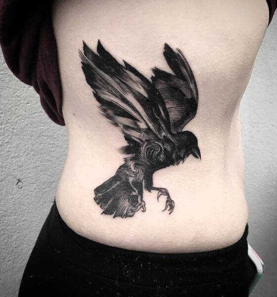 Crow Tattoo Designs