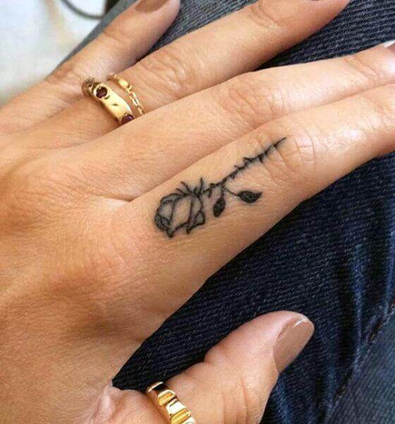 43 Cool Finger Tattoo Ideas for Women  StayGlam  Cool finger tattoos Finger  tattoo for women Small finger tattoos