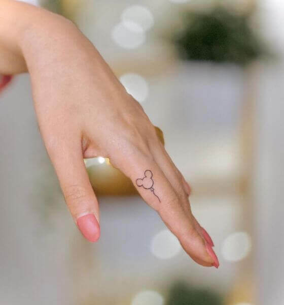 Mickey Finger Tattoo Ideas