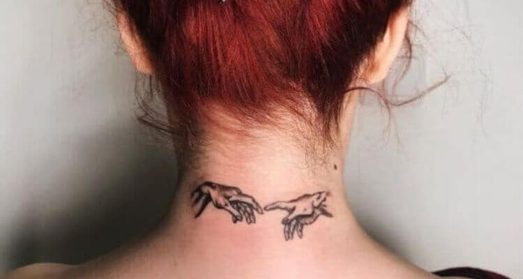 Neck Tattoos for Women