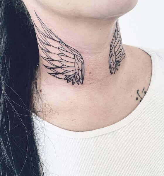 Top 30 Neck Tattoo Designs with Meaning for Women