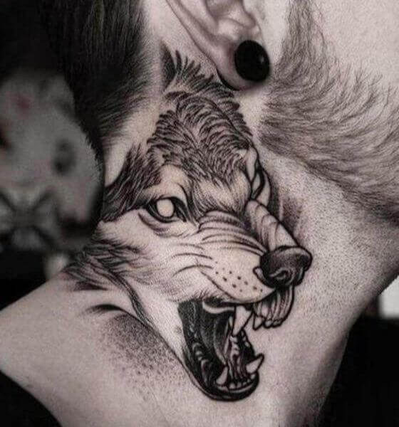Badass Wolf Tattoo Designs