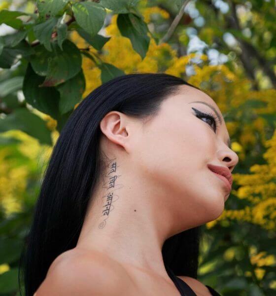 70 Coolest Neck Tattoos for Women in 2023  Saved Tattoo