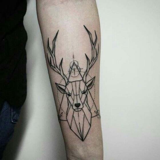 Meaningful Hope Deer Tattoo