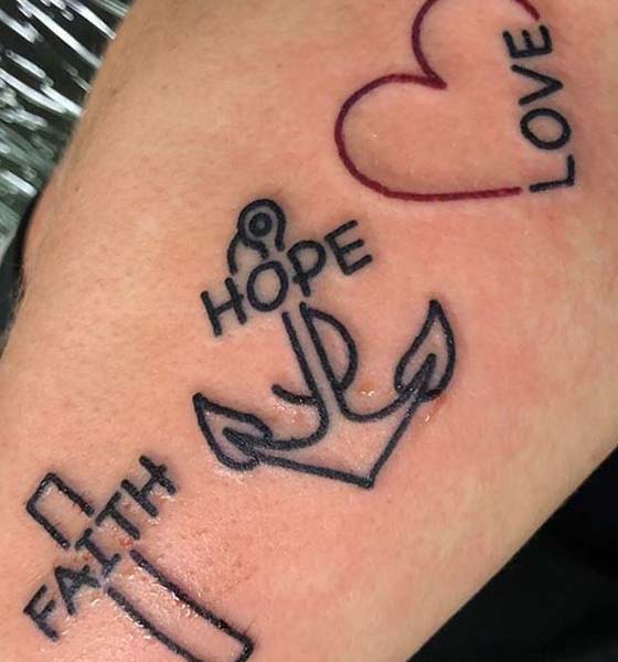 hope tattoo  Lemon8 Search