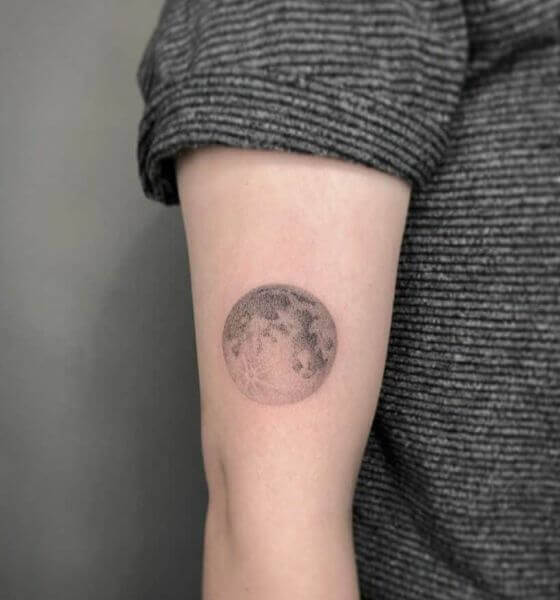 Sun  Moon Tattoo Idea