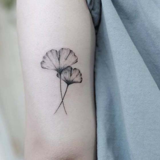 Ginkgo Tree Tattoo