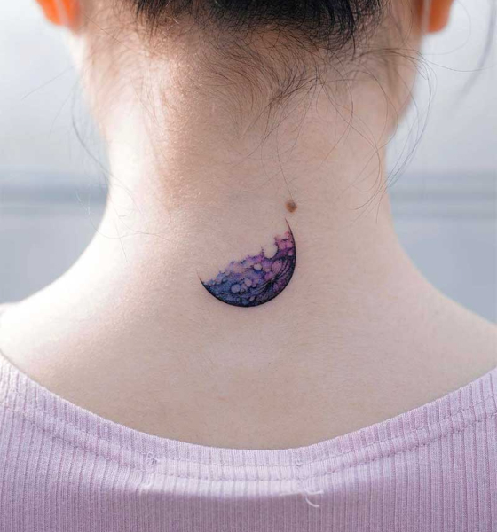 Half Moon Tattoo