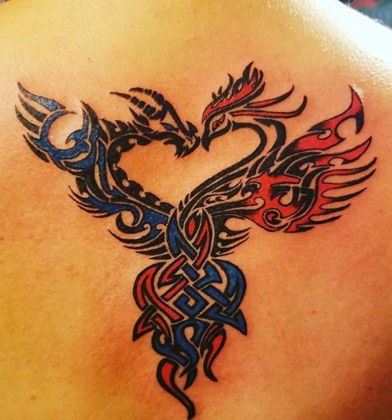 Heart of the Phoenix Tattoo