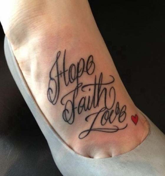 Hope tattoo ideas for women
