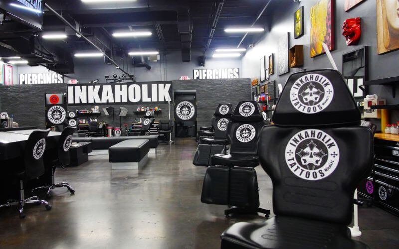 Inkaholik tattoo studio in Miami