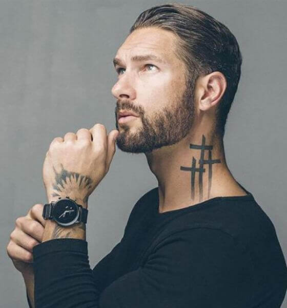 30 Cross Tattoo Designs for Men  Meaning  The Trend Spotter