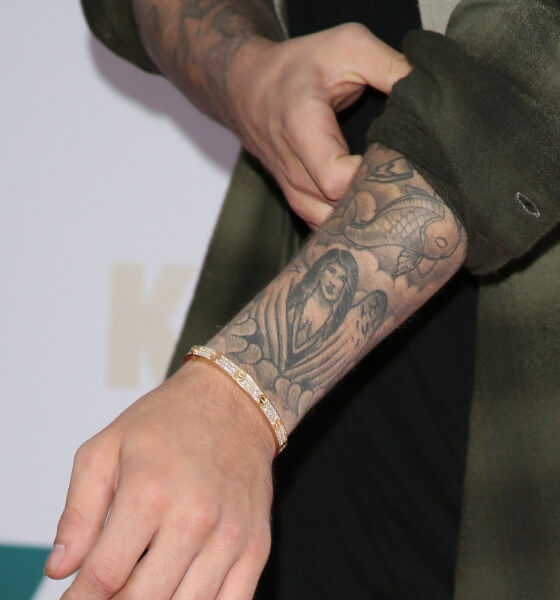 Justin Bieber Has Selena Angel Tattoo On His Wrist