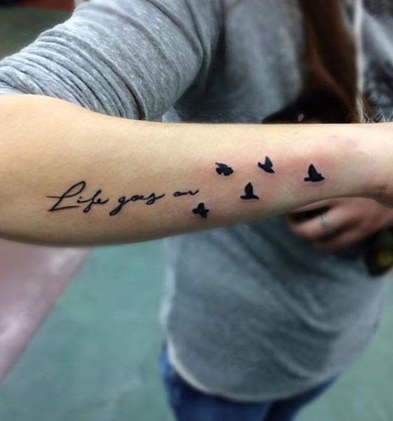 Motivational Quote Tattoo Ideas for Women