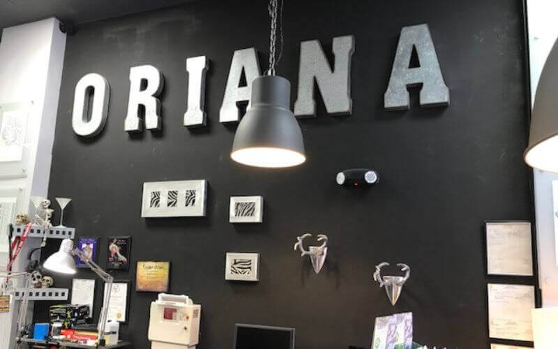 Oriana Best Tattoo Shop in Miami 