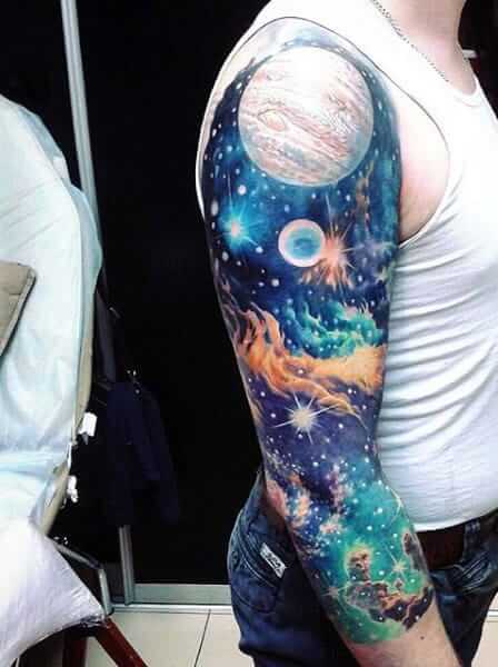 Outer Space Tattoo