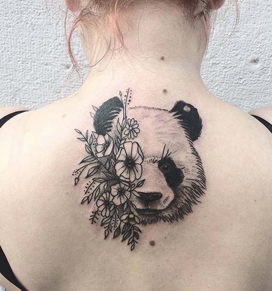 Panda Tattoo Designs for Women