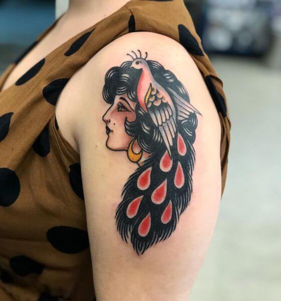 Peacock Tattoo Ideas for Women