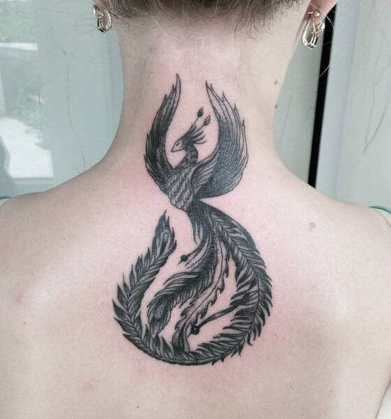 Phoenix Tattoo Design for Men