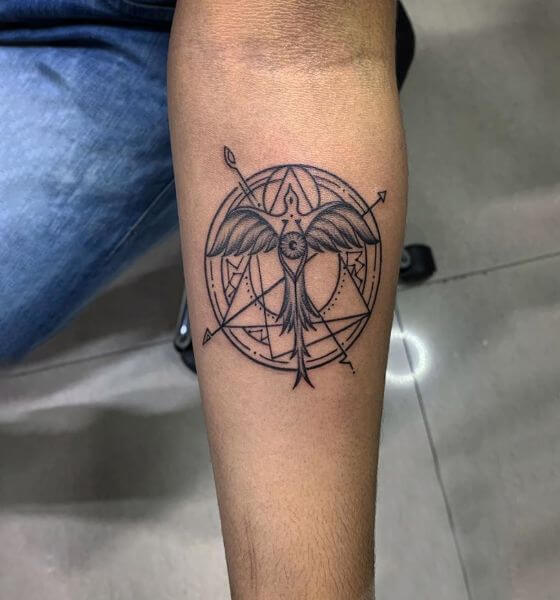 Phoenix Tattoo on Arm