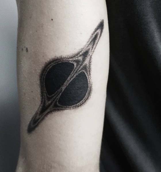 Planet tattoo design