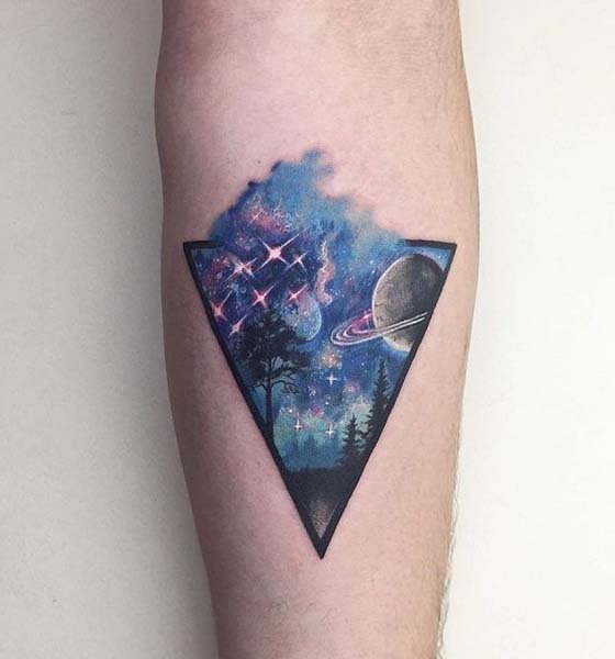 Planet tattoo ideas