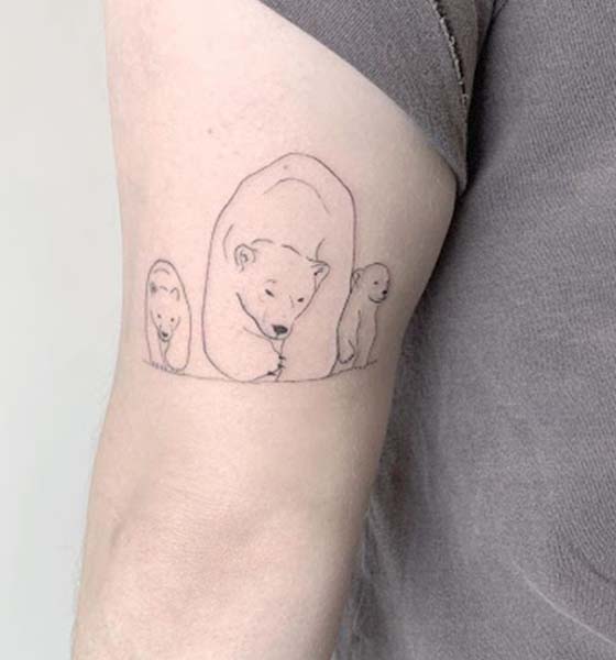 Polar Bear Tattoo