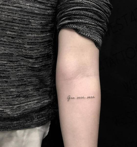Meaningful Quote Tattoo Ideas