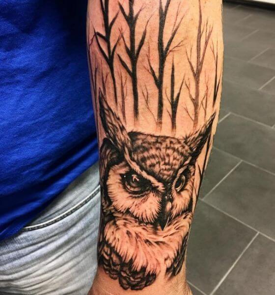 Best Owl Tattoo Design