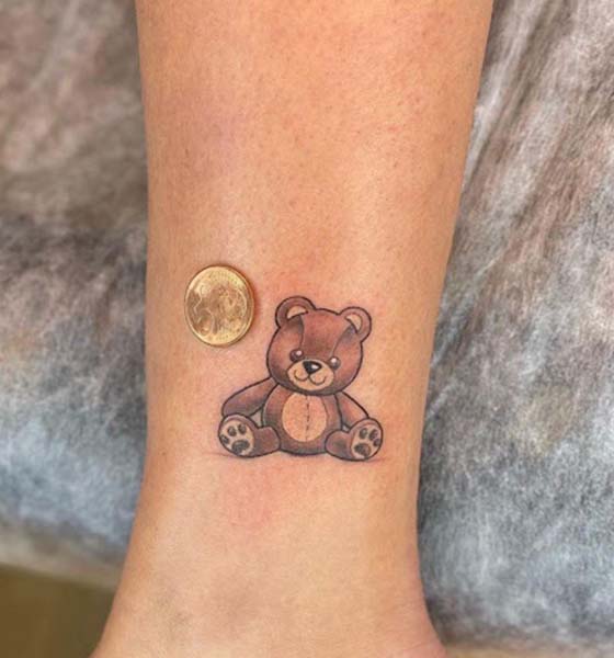 teddy bear tattoos  Google Search  Tatuagens de urso Tatuagem desenho  animado Tatuagem de boneca