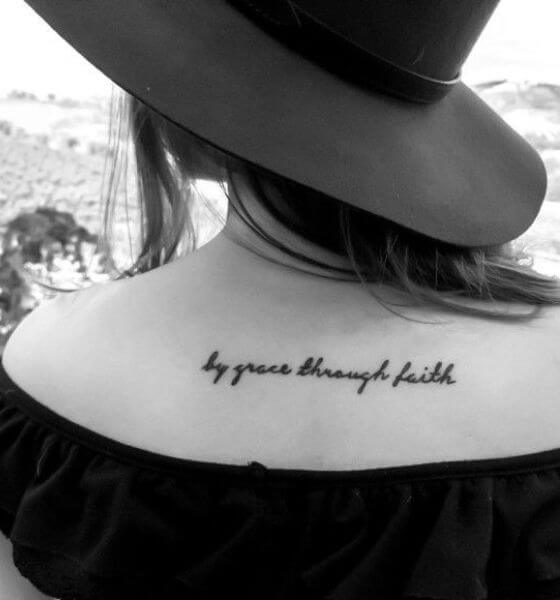 Faith Quote Tattoo Ideas for Women