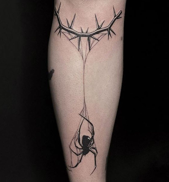 Amazing Spider Design on Hand