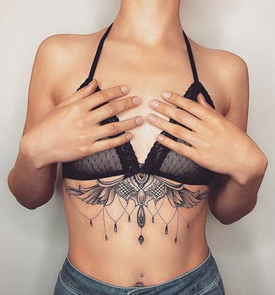 30+ Beautiful Stomach Tattoos Ideas for Women (2022 Designs)