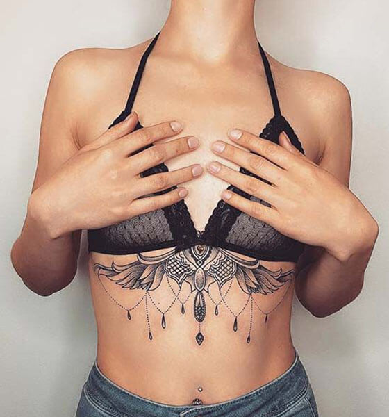 150 Stomach Tattoos For Women To Help Celebrate Femininity