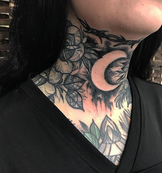 Best Neck tattoo Design