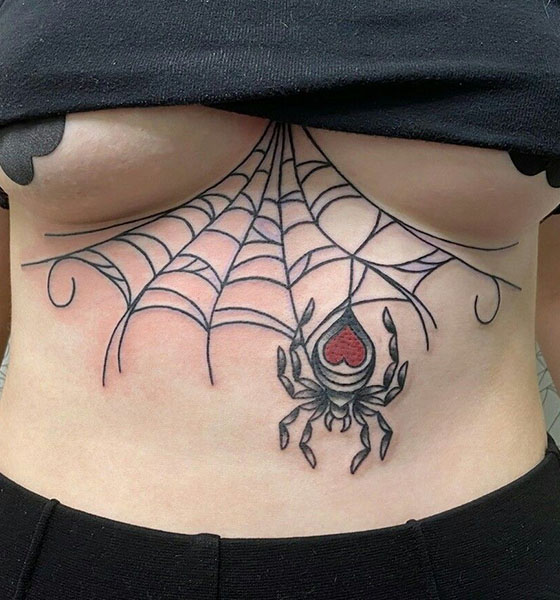 29 Brilliant Spider Tattoo Ideas for Men  Women  ZestVine  2023