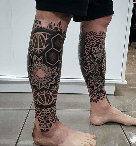 Leg Tattoo Idea