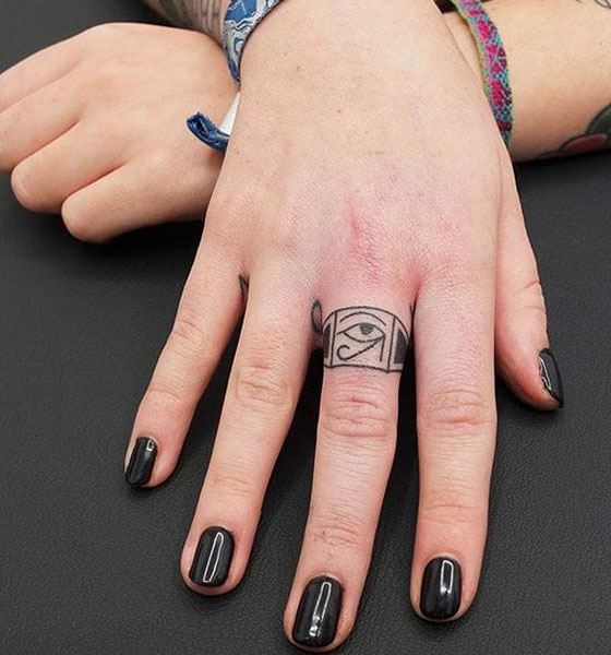 On the side of finger tattoo ideas