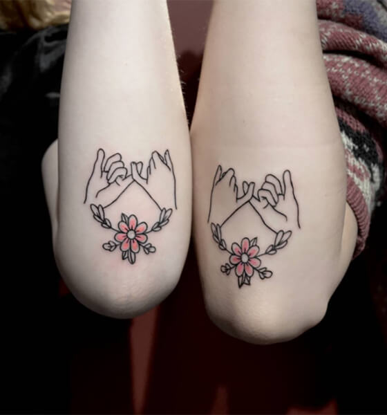 Beautiful Pinky Promise Tattoo Design