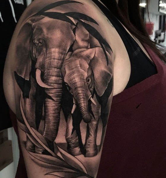 Realistic Elephant Tattoo Ideas