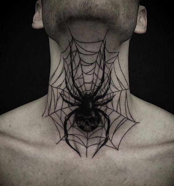 63 Great Spider Tattoos For Back  Tattoo Designs  TattoosBagcom