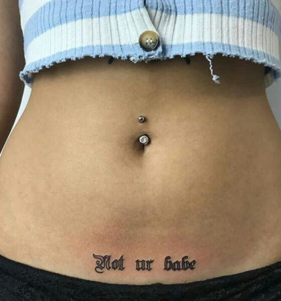 Stomach Tattoo