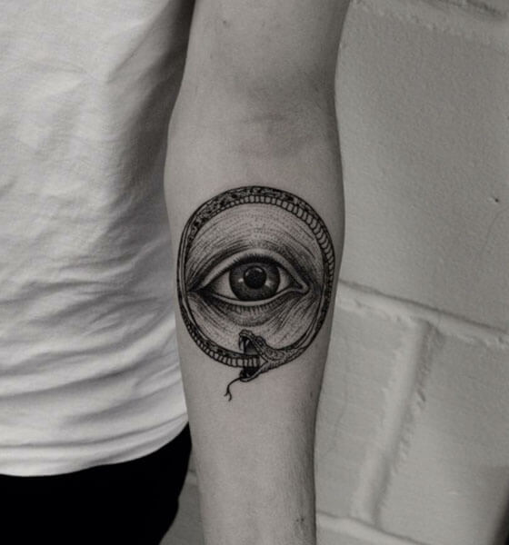 Amazing Eye Tattoo on Arm