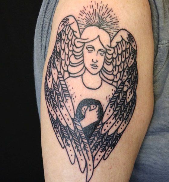 Angel Tattoo Ideas for Women