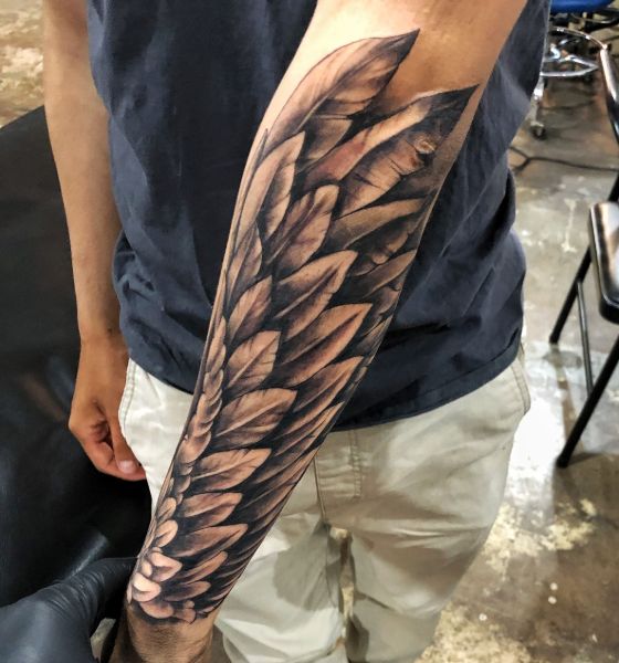 Angel Wings Tattoo Design